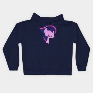 Twilight Sparkle Hairstyle Kids Hoodie